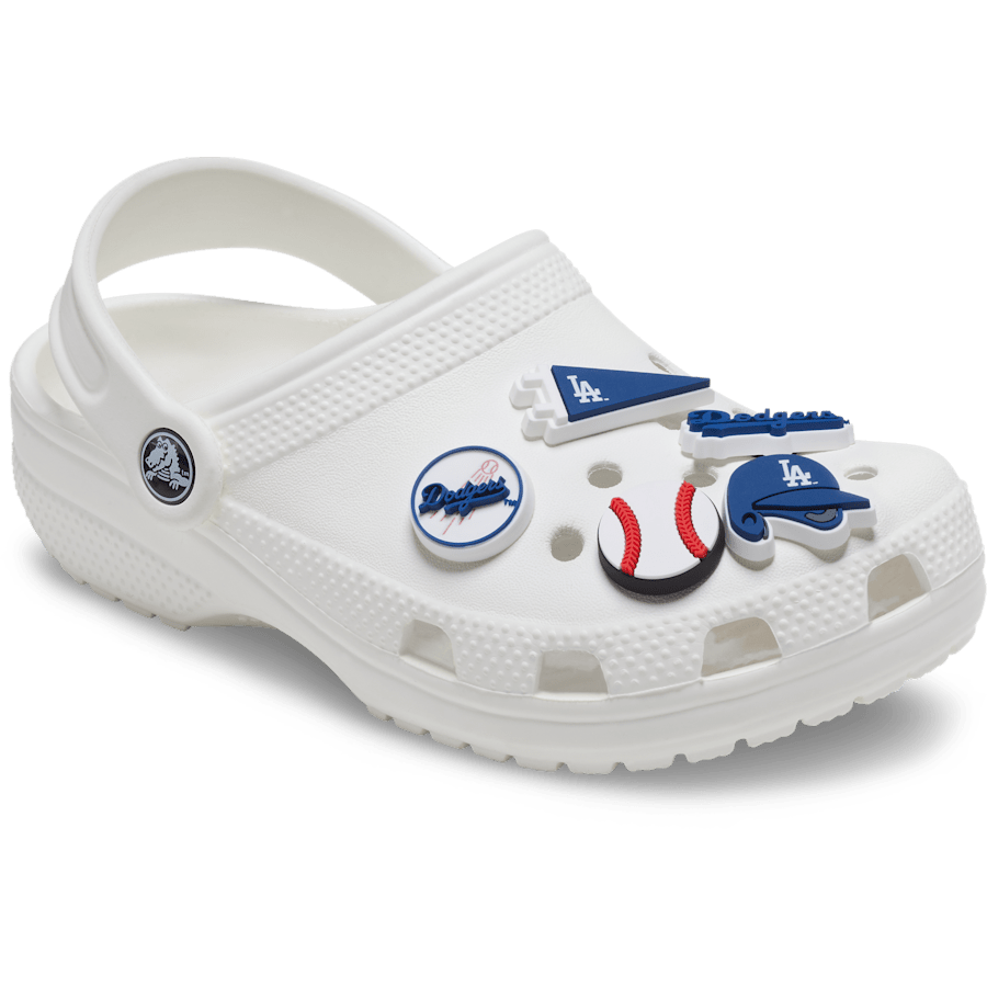 Crocs us | MLB Los Angeles Dodgers 5pck Jibbitz™ charms