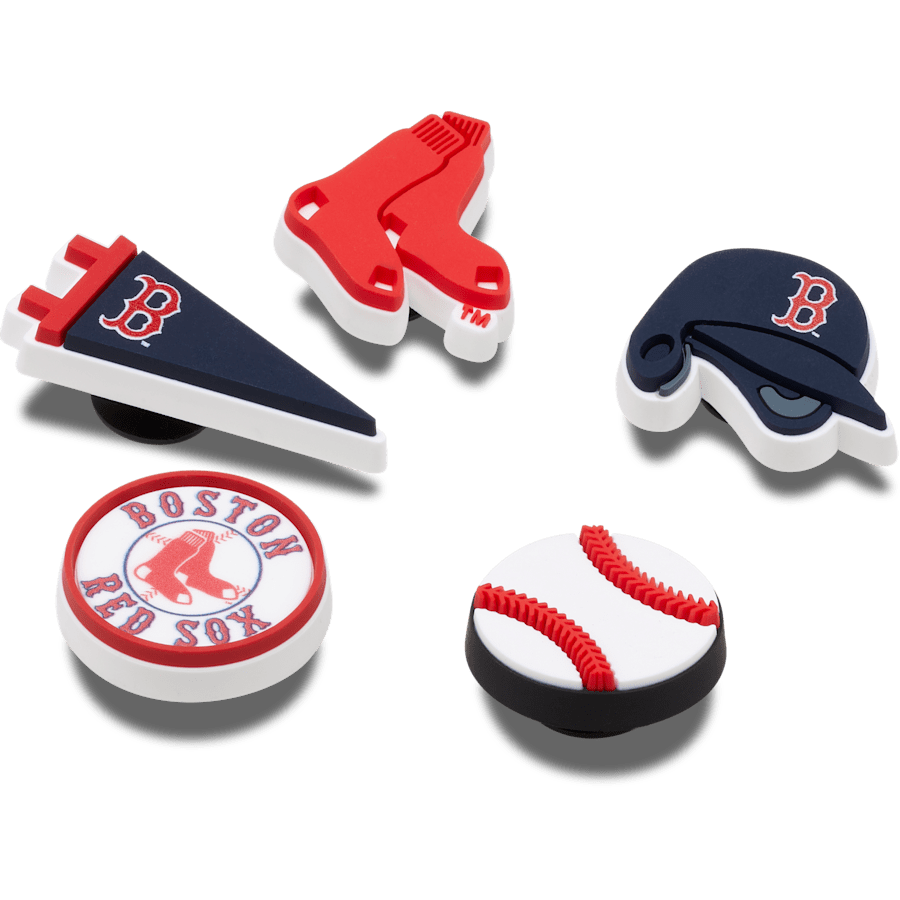 Crocs on sale | MLB Boston Red Sox 5pck Jibbitz™ charms