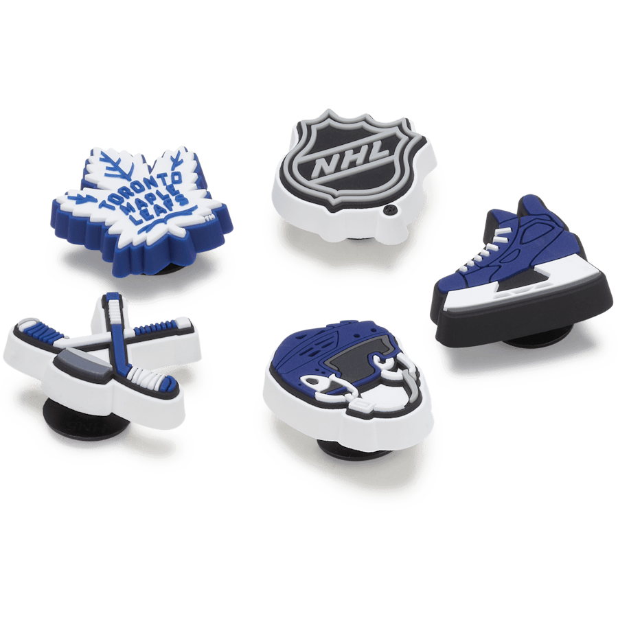 Crocs | NHL® Toronto Maple Leafs® 5 Pack Jibbitz™ charms