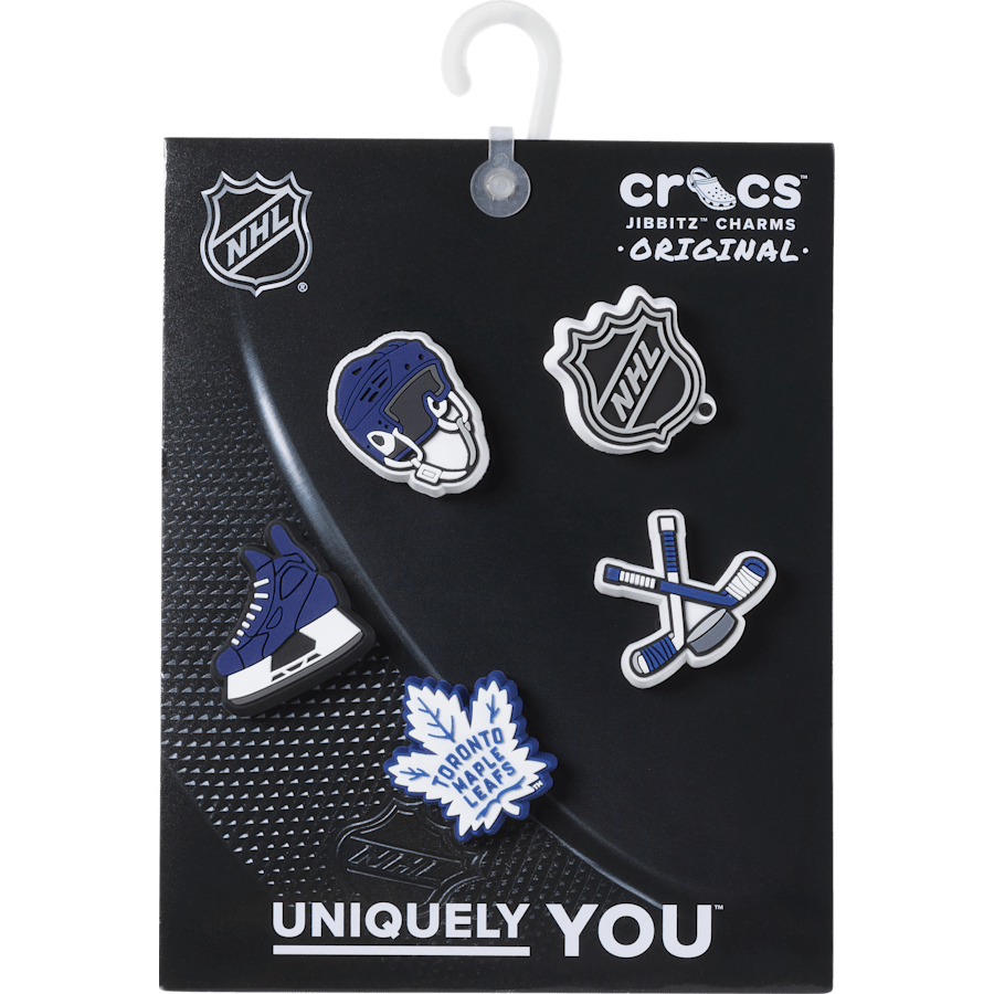 Crocs | NHL® Toronto Maple Leafs® 5 Pack Jibbitz™ charms