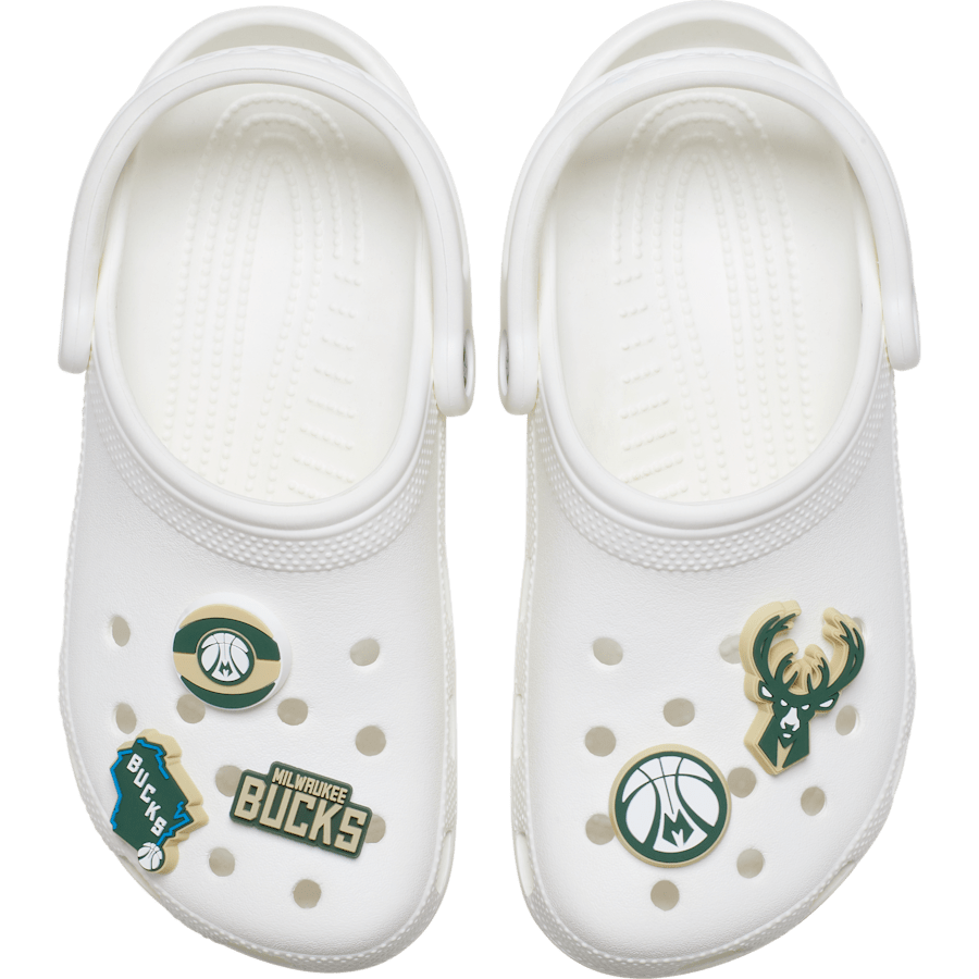 Crocs Discount | NBA Milwaukee Bucks 5 Pack Jibbitz™ charms