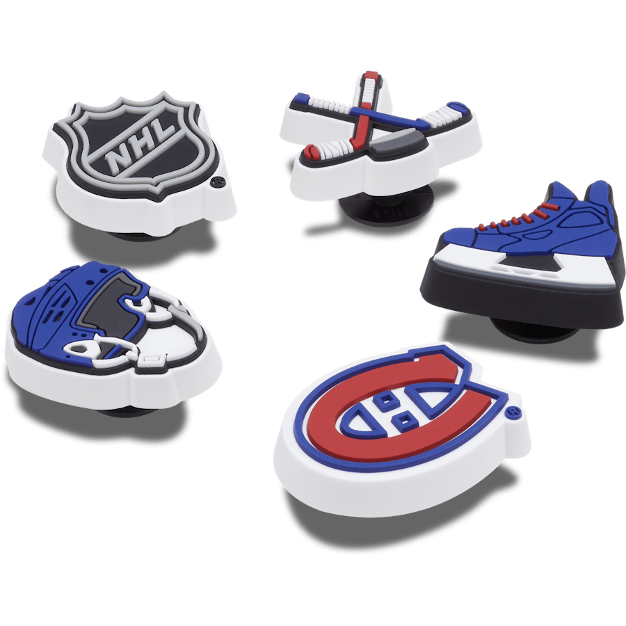 Crocs online | NHL® Montreal Canadiens® 5 Pack Jibbitz™ charms