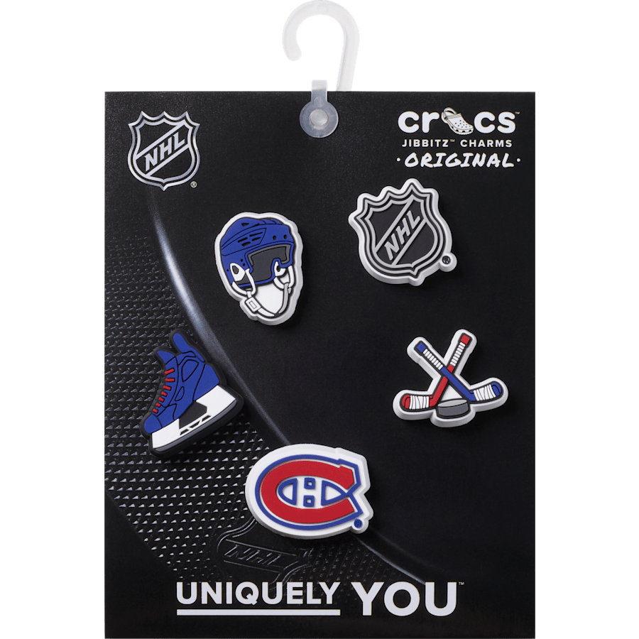 Crocs online | NHL® Montreal Canadiens® 5 Pack Jibbitz™ charms
