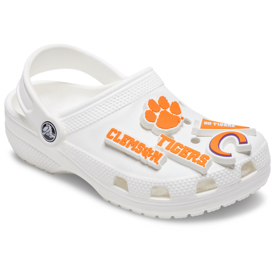 Crocs us | Clemson Univ 5 Pack Jibbitz™ charms