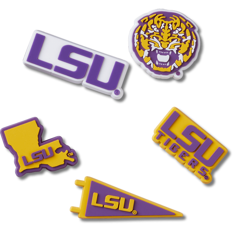 Crocs on sale | LSU 5 Pack Jibbitz™ charms