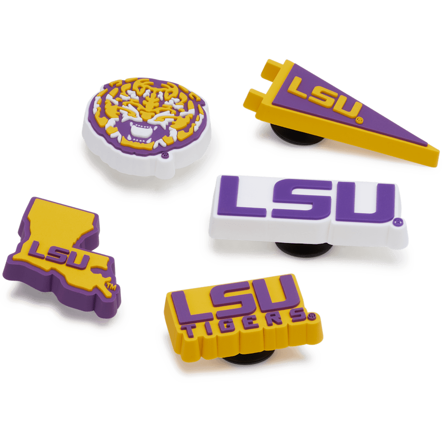 Crocs on sale | LSU 5 Pack Jibbitz™ charms