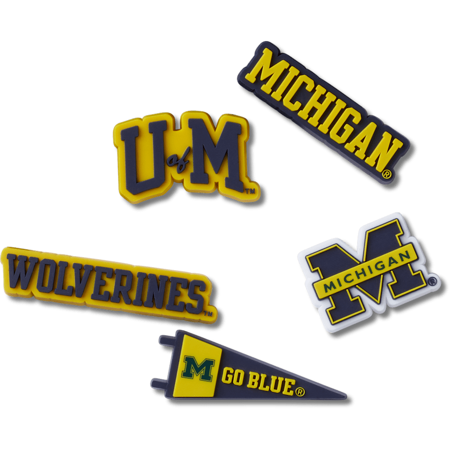 Crocs sale | University of Michigan 5 Pack Jibbitz™ charms