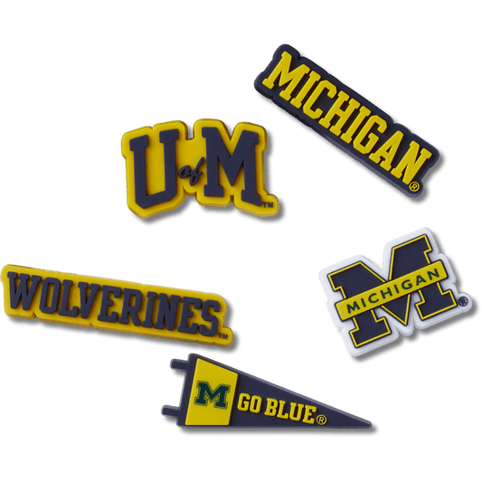 Crocs sale | University of Michigan 5 Pack Jibbitz™ charms