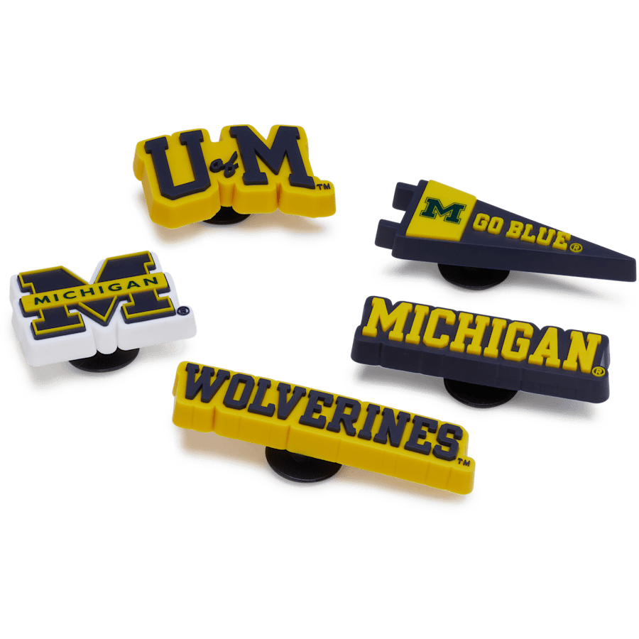 Crocs sale | University of Michigan 5 Pack Jibbitz™ charms