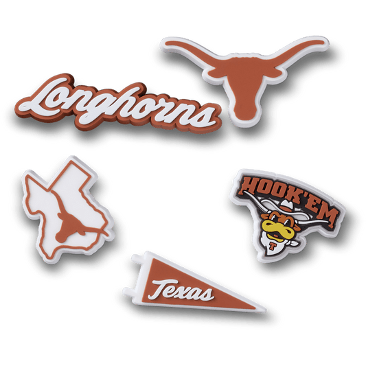Crocs | University of Texas 5 Pack Jibbitz™ charms