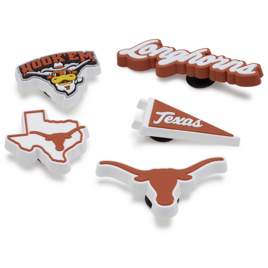 Crocs | University of Texas 5 Pack Jibbitz™ charms