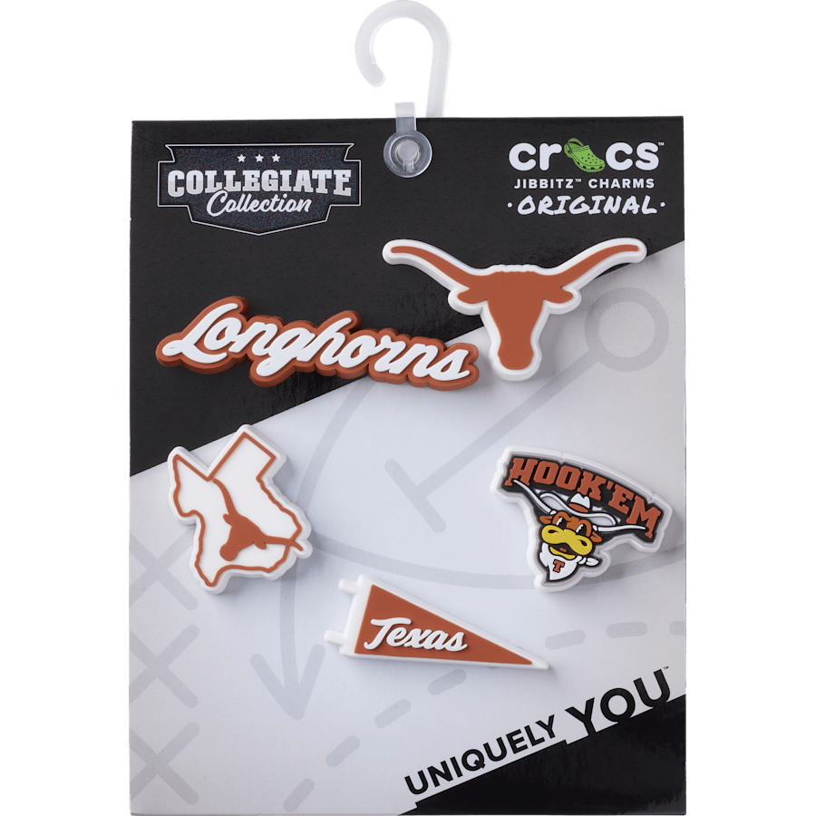 Crocs | University of Texas 5 Pack Jibbitz™ charms