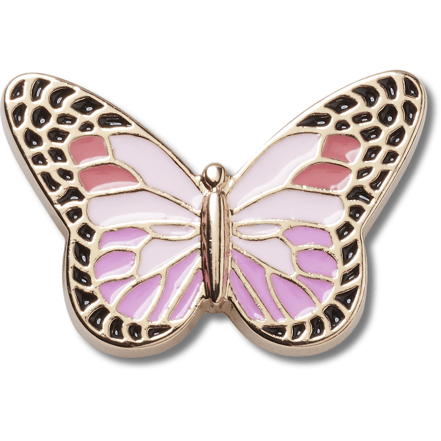 Crocs on sale | Pink Elevated Colorful Butterfly Jibbitz™ charms