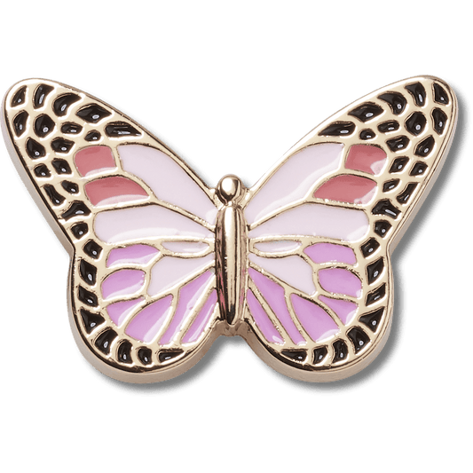Crocs on sale | Pink Elevated Colorful Butterfly Jibbitz™ charms