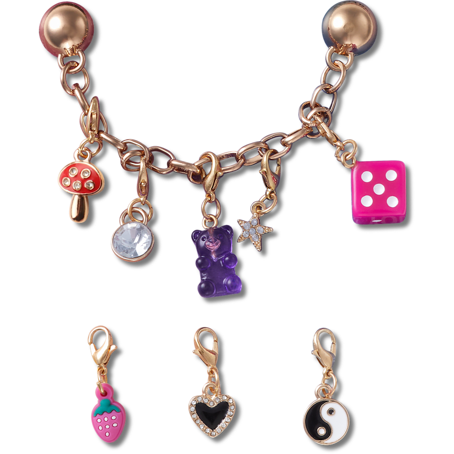 Crocs outlet | Custom Charm Chain 5 Pack Jibbitz™ charms