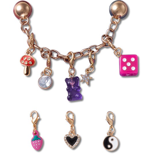 Crocs outlet | Custom Charm Chain 5 Pack Jibbitz™ charms