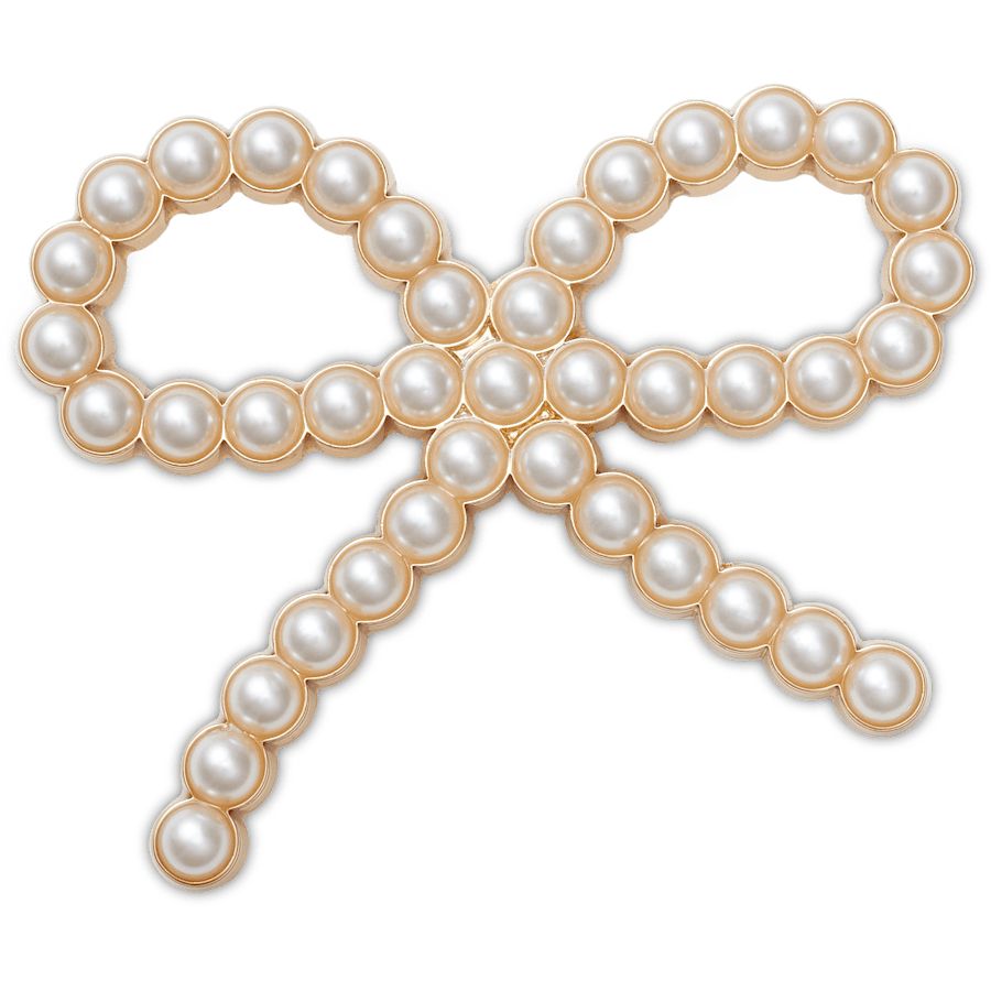 Crocs online | Pearl Bow Jibbitz™ charms