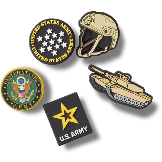 Crocs sale | US Army 5 Pack 2 Jibbitz™ charms