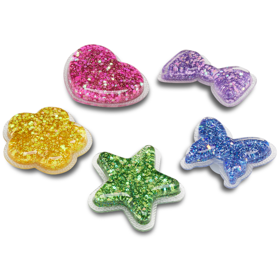 Crocs on sale | UV Changing Squish 5 Pack Jibbitz™ charms