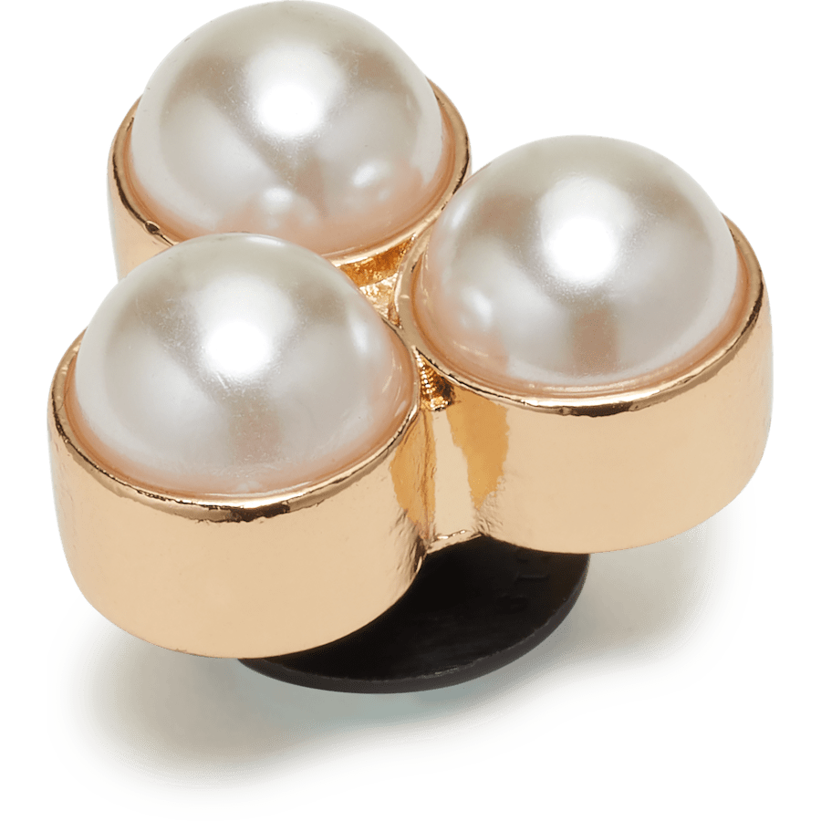 Crocs online | Triple Pearl Jibbitz™ charms
