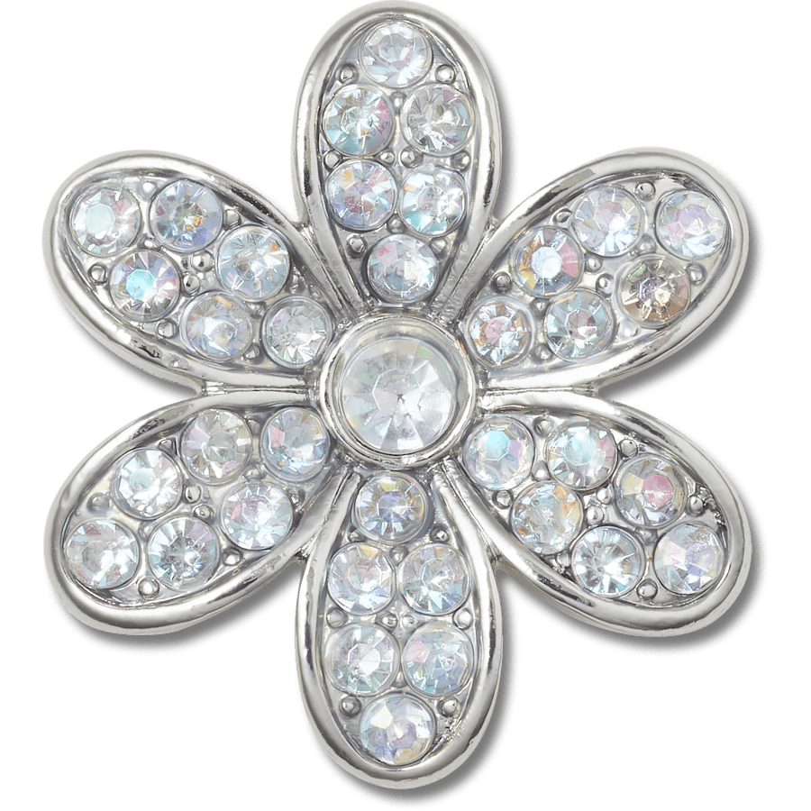 Crocs | Silver Mnchrm Daisy 1 Jibbitz™ charms