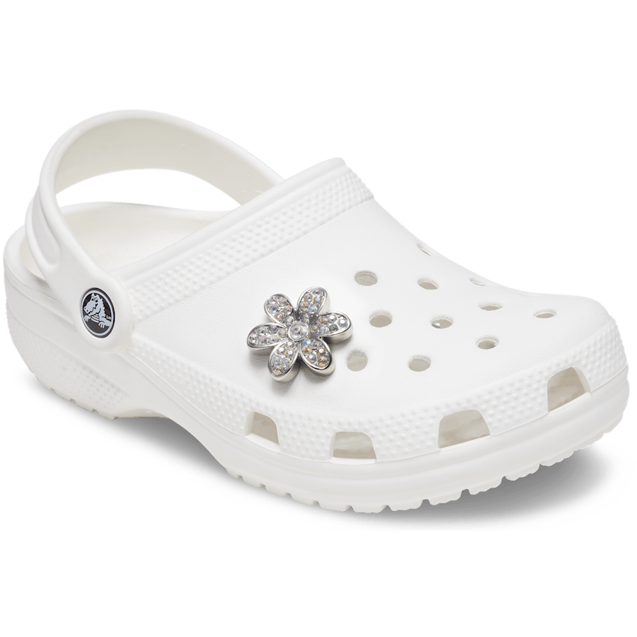 Crocs | Silver Mnchrm Daisy 1 Jibbitz™ charms