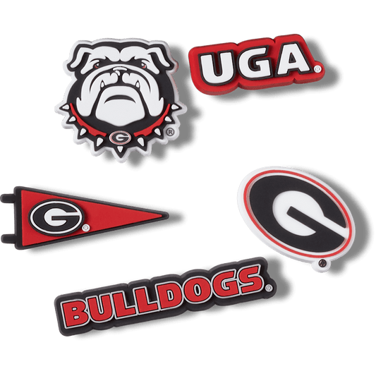 Crocs us | University of Georgia 5 Pack Jibbitz™ charms