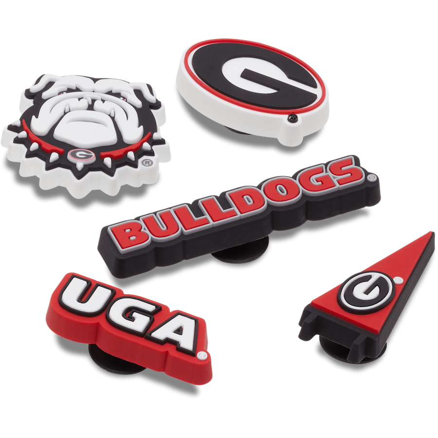 Crocs us | University of Georgia 5 Pack Jibbitz™ charms
