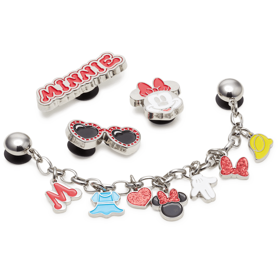 Crocs on sale | Minnie Mouse 5 Pack Jibbitz™ charms