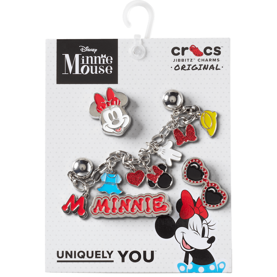 Crocs on sale | Minnie Mouse 5 Pack Jibbitz™ charms