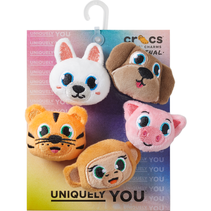 Crocs Discount | Fuzzy Animal 5 Pack Jibbitz™ charms