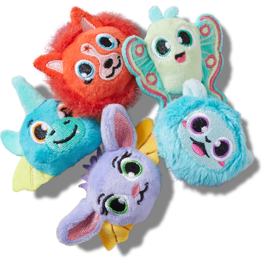 Crocs | Fuzzy Fantasy Animals 5 Pack Jibbitz™ charms