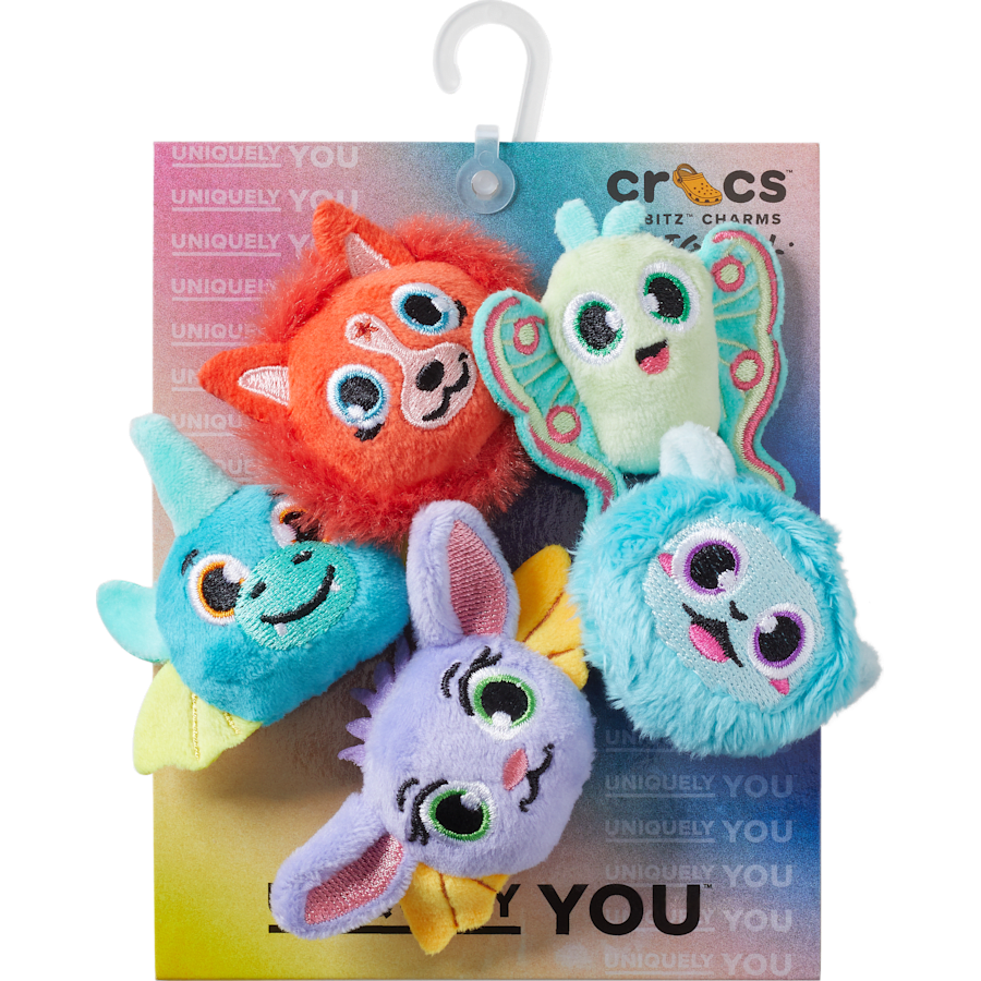 Crocs | Fuzzy Fantasy Animals 5 Pack Jibbitz™ charms