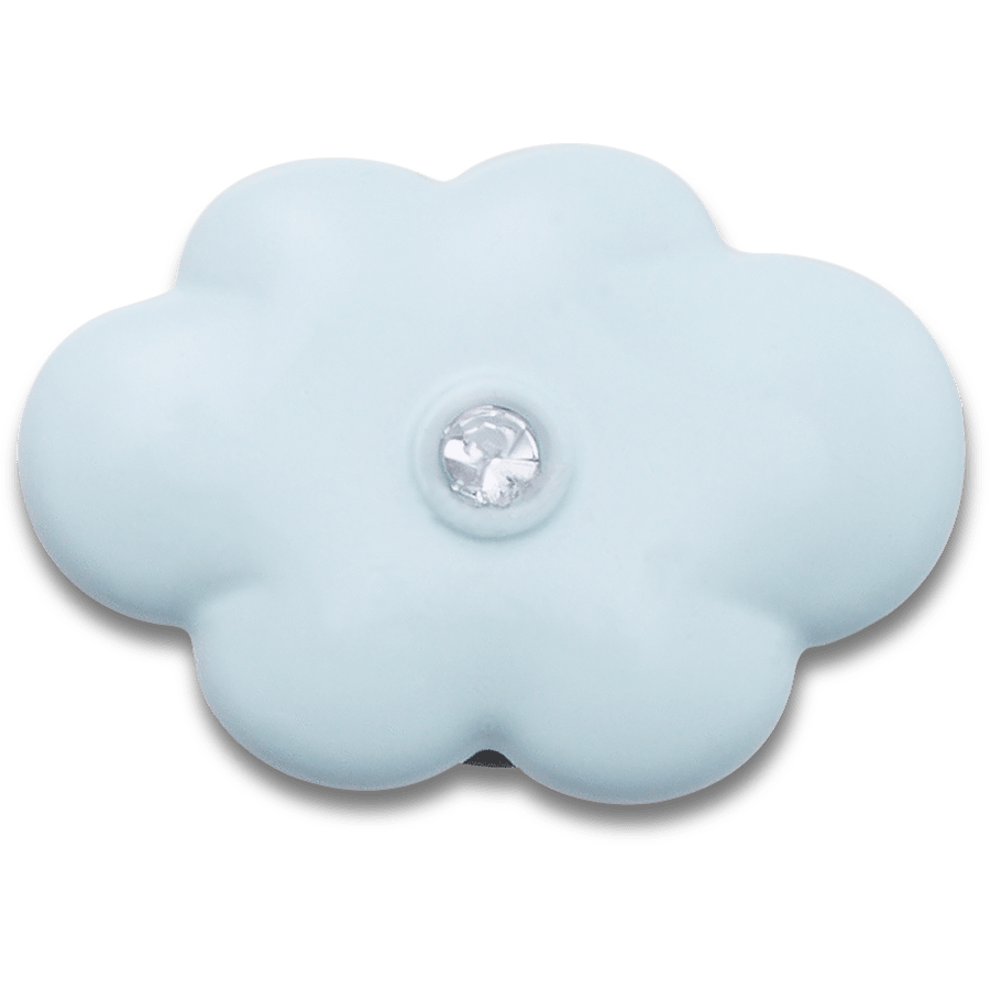 Crocs on sale | Blue Flower With Crystal Jibbitz™ charms