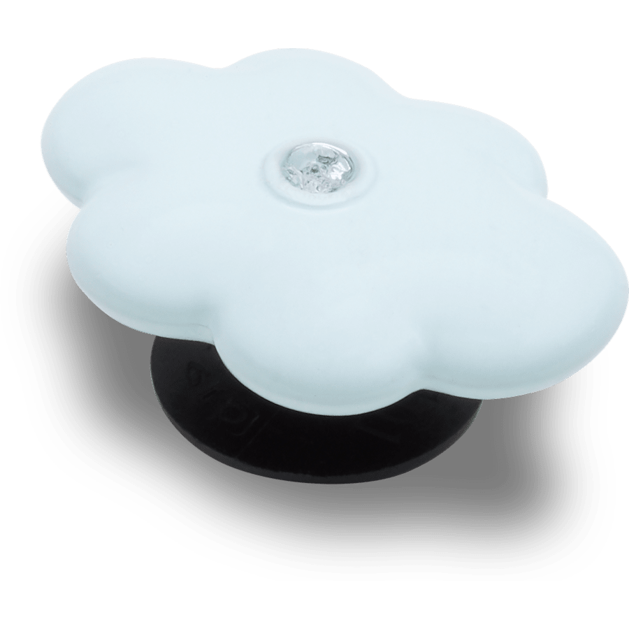 Crocs on sale | Blue Flower With Crystal Jibbitz™ charms