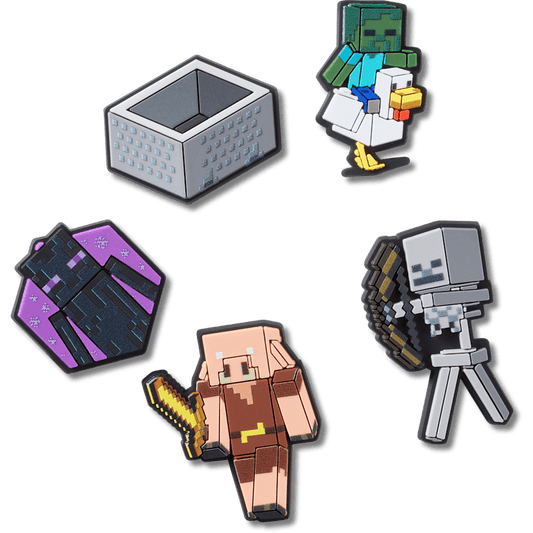 Crocs | Minecraft 5 Pack Jibbitz™ charms