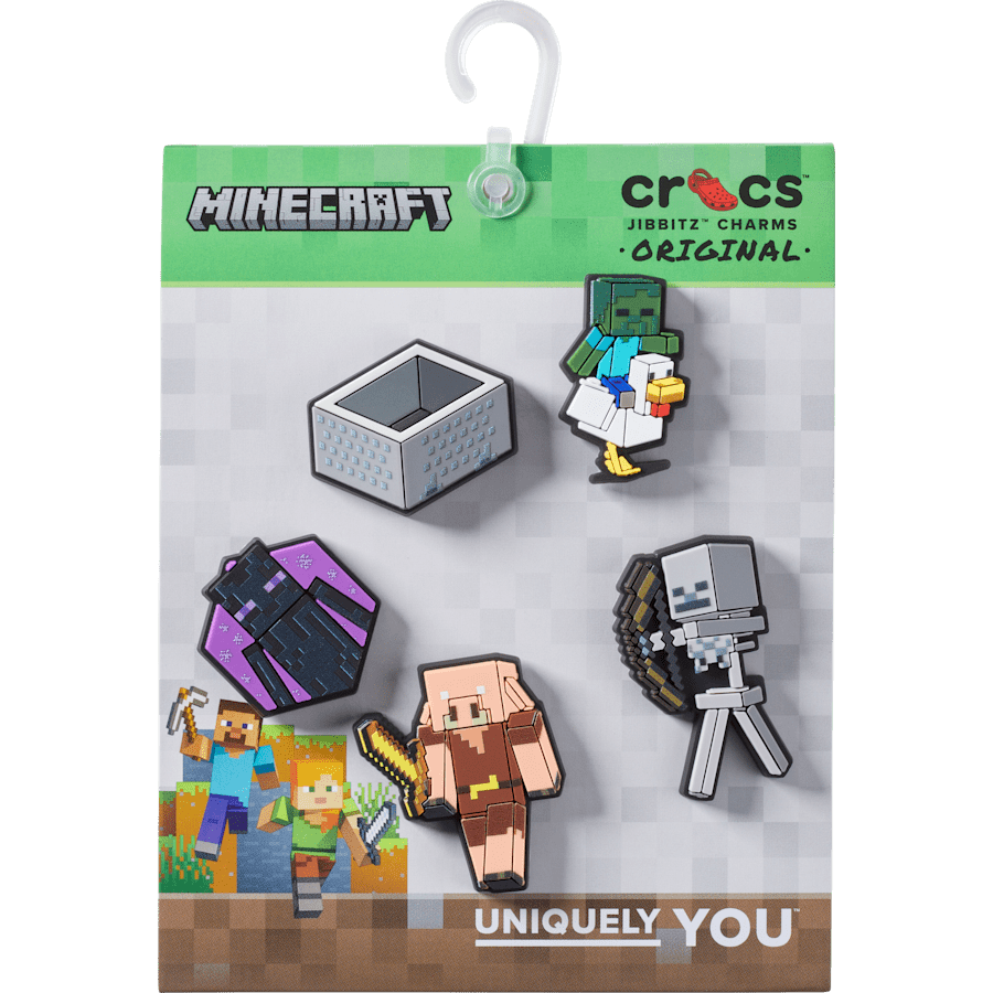 Crocs | Minecraft 5 Pack Jibbitz™ charms