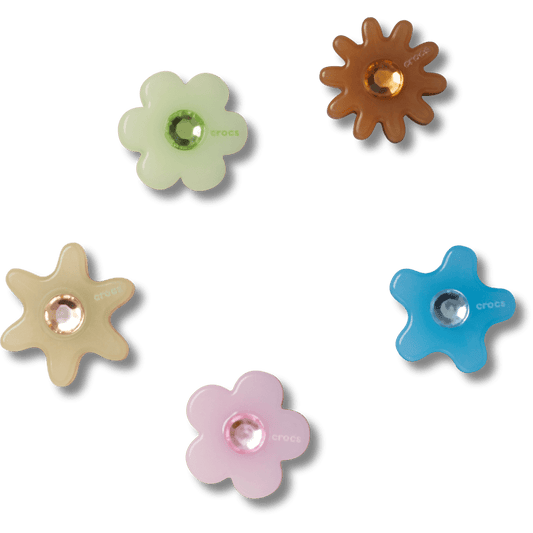 Crocs Discount | Enlighten Flower 5 Pack Jibbitz™ charms