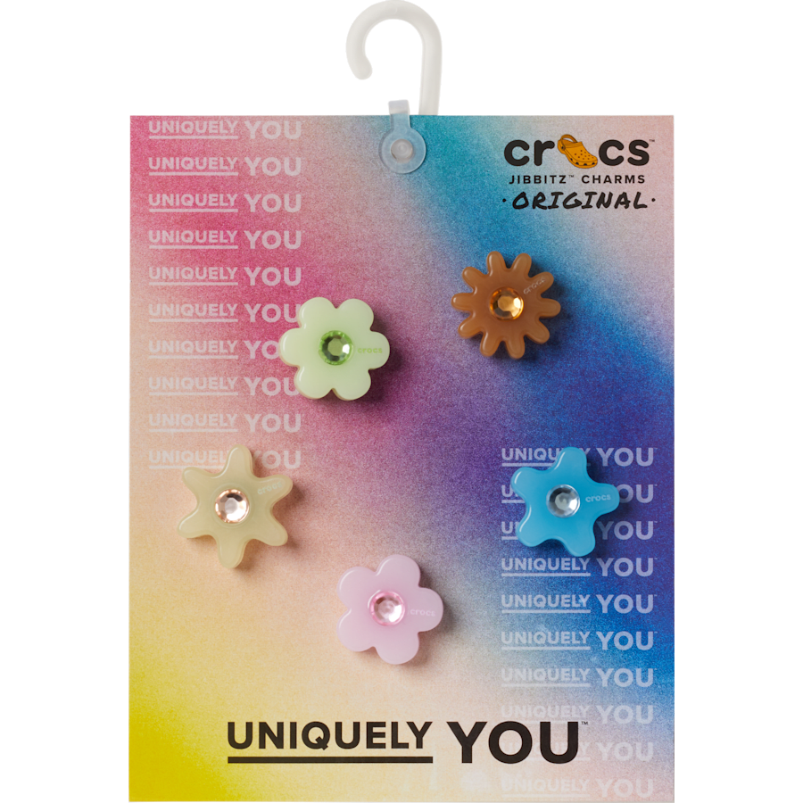Crocs Discount | Enlighten Flower 5 Pack Jibbitz™ charms