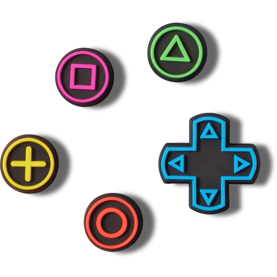 Crocs | Game Controller 5 Pack Jibbitz™ charms