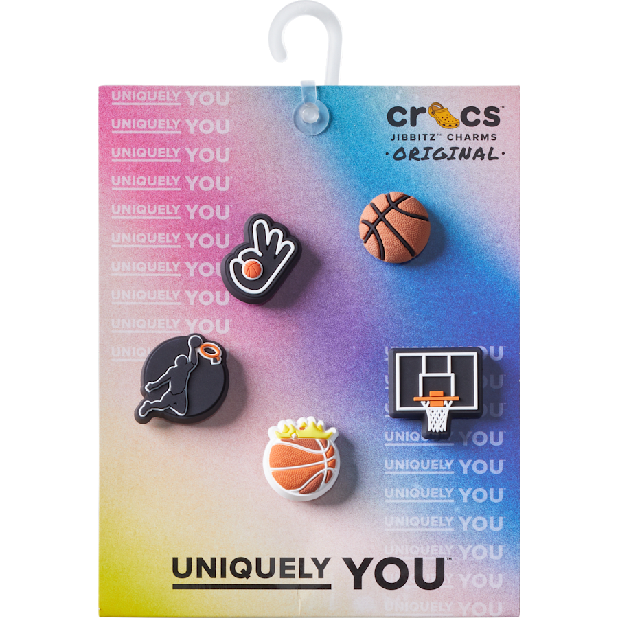 Crocs Discount | Basketball Team 5 Pack Jibbitz™ charms