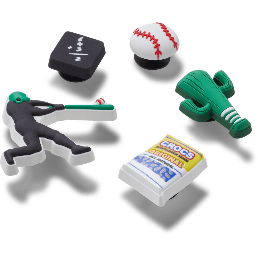 Crocs online | Baseball Team 5 Pack Jibbitz™ charms