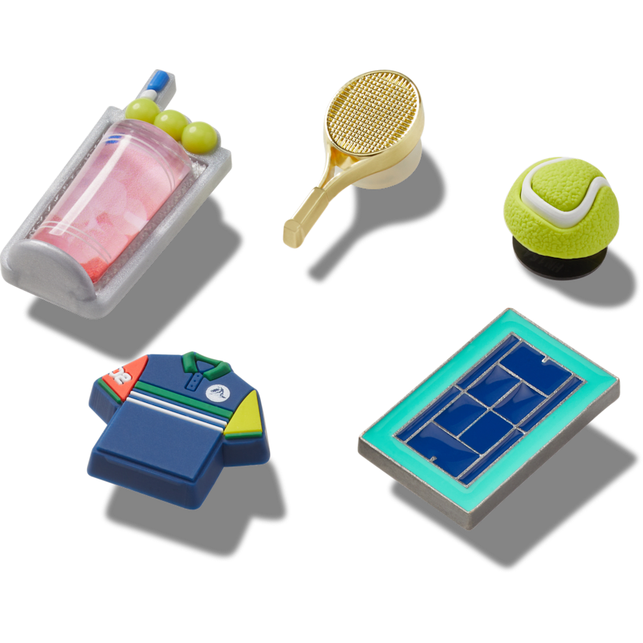 Crocs | Day at The Tennis Court 5 Pack Jibbitz™ charms