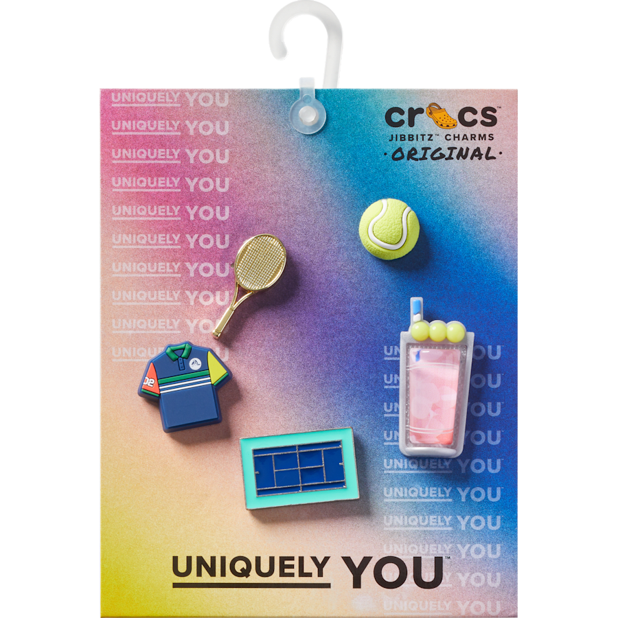 Crocs | Day at The Tennis Court 5 Pack Jibbitz™ charms