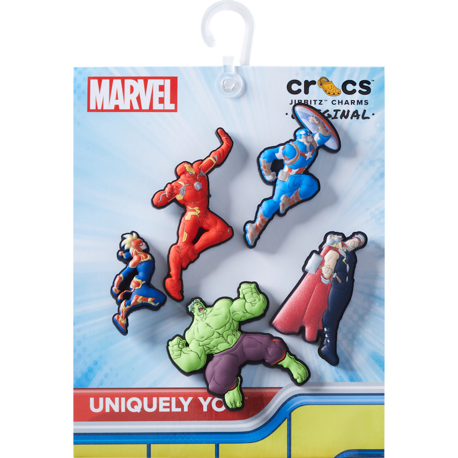 Crocs | Avengers Heroes 5PCk Jibbitz™ charms