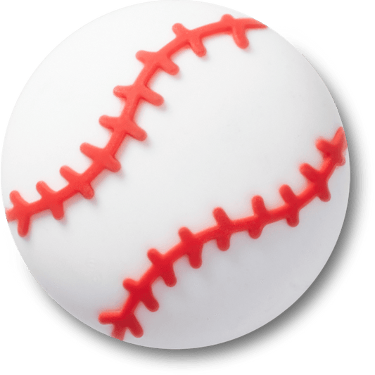Crocs outlet | Textured Baseball Jibbitz™ charms