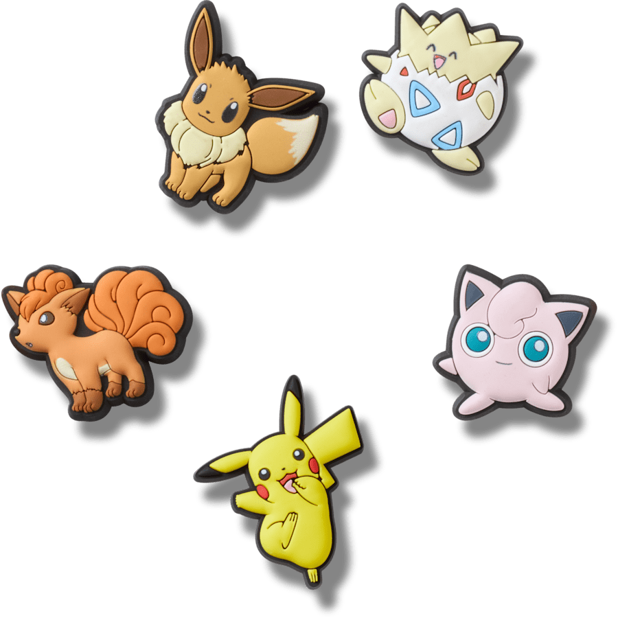 Crocs Discount | Pokemon Character 5 Pck Jibbitz™ charms