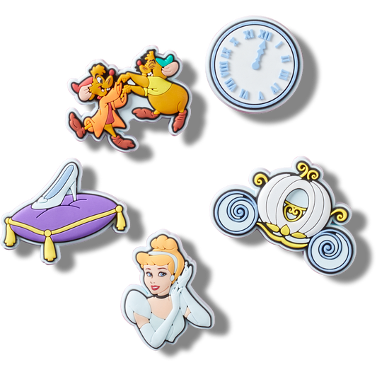 Crocs outlet | Cinderella 5 Pack Jibbitz™ charms