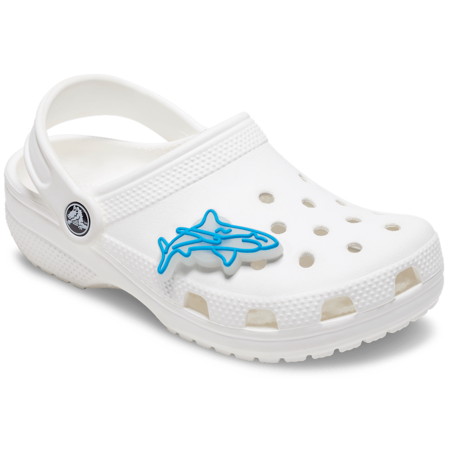 Crocs outlet | Lights Up Shark Jibbitz™ charms