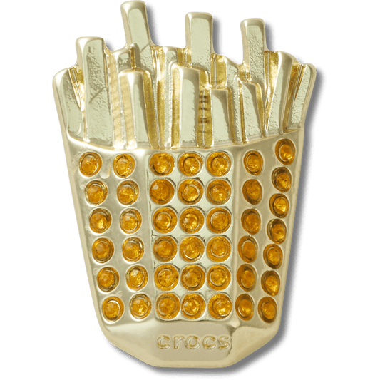 Crocs outlet | Gold French Fries Jibbitz™ charms